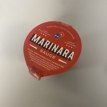 Domino's Pizza - a portion of marinara sauce - Pizza Near Me - Louisville, Kentucky Domino's Pizza - a portion of marinara sauce - Pizza Near Me - Louisville, Kentucky