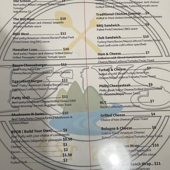 Kays - part of the menu - Salad Near Me - Marshall, Arkansas