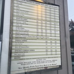 Antlers Espresso - Menu
