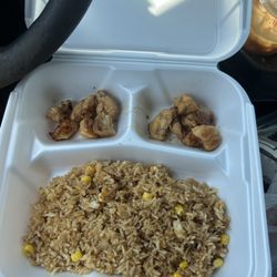 U S Hibachi - Chicken hibachi if you like tiny portions come here