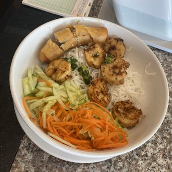 Pho Bayou Restaurant - Shrimp vermicelli - Vietnamese Near Me - Jean Lafitte, Louisiana