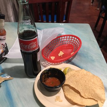 Mariscos Los Corales #2 - So far that salsa for the chips is really good, taste very fresh. - Seafood Near Me - Santa Ana, California