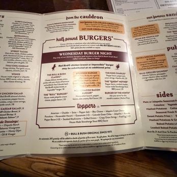 Bull & Bush - American Near Me - Denver, Colorado