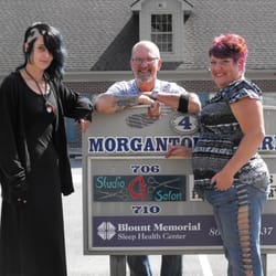 Studio G Salon - Scott, Patty & Micheal on 1st day in business