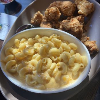The Rim - Kids Jr Chicken Nuggets and Mac n Cheese (portion was pretty big!) and the food came fresh! - Wine Bars Near Me - Fort Worth, Texas The Rim - Kids Jr Chicken Nuggets and Mac n Cheese (portion was pretty big!) and the food came fresh! - Wine Bars Near Me - Fort Worth, Texas