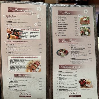 Sake Sushi & Grill - Menu - Sushi Bars Near Me - Placentia, California Sake Sushi & Grill - Menu - Sushi Bars Near Me - Placentia, California