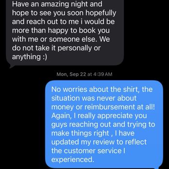 Vibras Beauty Salon - Them reaching out after my initial review - Hair Salons Near Me - Round Rock, Texas Vibras Beauty Salon - Them reaching out after my initial review - Hair Salons Near Me - Round Rock, Texas
