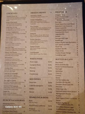Menu photo 3 Harlem Tavern New York, NY Menu photo 3 Harlem Tavern New York, NY