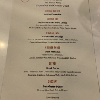 Fond - Menu - Fall (changes every two month) - Asian Fusion Near Me - Lahaina, Hawaii