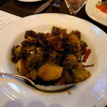 Montarra - Bacon Braised Brussel Sprouts - New American Near Me - Algonquin, Illinois Montarra - Bacon Braised Brussel Sprouts - New American Near Me - Algonquin, Illinois