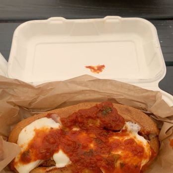 Mangiamo - Chicken Parm Sub - Food Trucks Near Me - Portland, Oregon