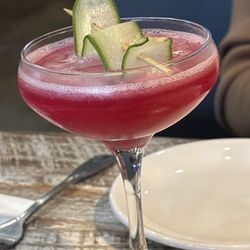 Local Table- Fulshear - Blueberry cucumber martini