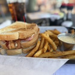 River City Grille - Monster Club Sandwich
