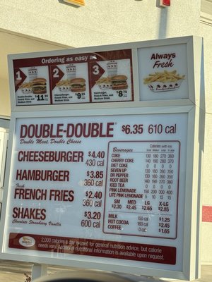 Menu photo 2 In-N-Out Burger Alhambra, CA