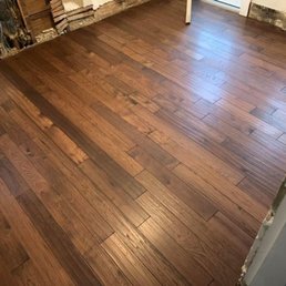 Finished floors (I installed baseboards on my own to save money. This is a mid-kitchen remodel shot; ignore the unfinished walls.) Finished floors (I installed baseboards on my own to save money. This is a mid-kitchen remodel shot; ignore the unfinished walls.)