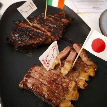 Chez Philippe - Japanese Kobe wagyu and angus ribeye beef - Barbeque Near Me - Geneva, GE