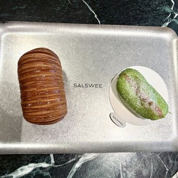 Salswee - Chocolate pain suisse and pistachio dessert - Bakeries Near Me - New York, New York