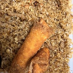China Restaurant - Burnt egg roll