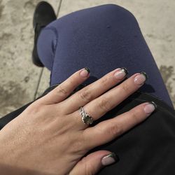 Joky Luxury Nails - Apparently these aren't considered a standard French tip. If you are under 65 or have decent eyesight, this salon is not worth your time.