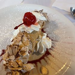 Luigi's Ristorante Italiano - Cannoli, they make their own filling which is always a plus.