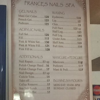 Frances Nails and Spa - Daniel or Kathy are the best. You can't beat the price either. Couldn't be happier! - Nail Salons Near Me - Manhattan Beach, California Frances Nails and Spa - Daniel or Kathy are the best. You can't beat the price either. Couldn't be happier! - Nail Salons Near Me - Manhattan Beach, California