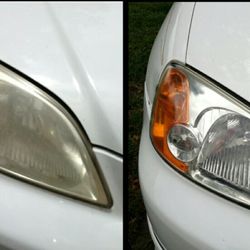 Mobile Dent Repair the Dent Man - Headlight restoration