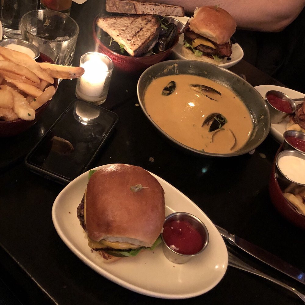Midnights - Burger, truffle fries - Cocktail Bars Near Me - Brooklyn, New York Midnights - Burger, truffle fries - Cocktail Bars Near Me - Brooklyn, New York