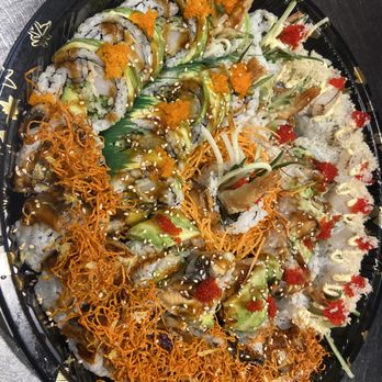 SUSHI SUNRICE - a close up of a plate of food - Sushi Bars Near Me - Ottawa, Ontario SUSHI SUNRICE - a close up of a plate of food - Sushi Bars Near Me - Ottawa, Ontario