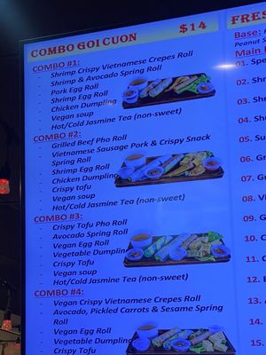 Menu photo 8 Goi Cuon San Diego, CA