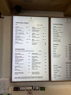 Menu photo 1 Haraz Coffee House Buffalo Buffalo, NY Menu photo 1 Haraz Coffee House Buffalo Buffalo, NY