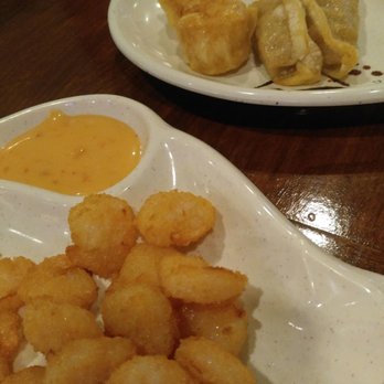 Nagomi - Rock "N" Shrimp and at the top right its Shrimp shumai and pork gyoza - Sushi Bars Near Me - Glenside, Pennsylvania Nagomi - Rock "N" Shrimp and at the top right its Shrimp shumai and pork gyoza - Sushi Bars Near Me - Glenside, Pennsylvania