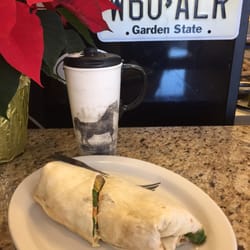 Jersey Girl - Veggie Breakfast burrito with pepper jack cheese
