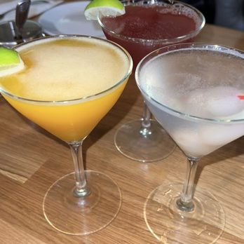 Thaiphoon - Mango with tango, lychee martini, pomegranate martini - Thai Near Me - Palo Alto, California