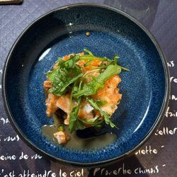 Du Cep à l'Assiette - Linsen-Forellen Tartare