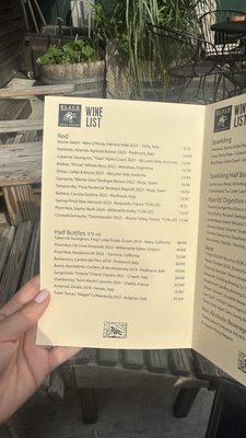 Menu photo 1 Black Mountain Wine House Brooklyn, NY