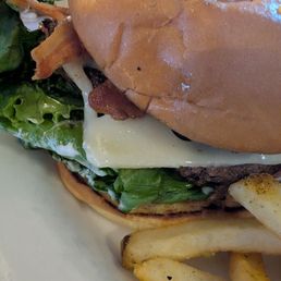 California Burger with Fries California Burger with Fries