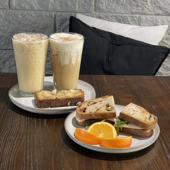 Ape Coffee - Coconut Cream Latte, Monkey Business, Caramel Banana Bread, Bonobo Sandwich - Coffee & Tea Near Me - Orange, California Ape Coffee - Coconut Cream Latte, Monkey Business, Caramel Banana Bread, Bonobo Sandwich - Coffee & Tea Near Me - Orange, California
