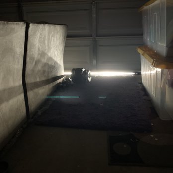 Precision Garage Door Service - Gap in garage that I hired precision to fix but they wanted to sell me a $4k new door - Garage Door Services Near Me - San Jose, California