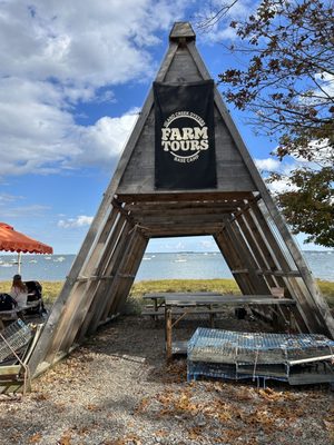 The Raw Bar at Island Creek Oyster Farm by null