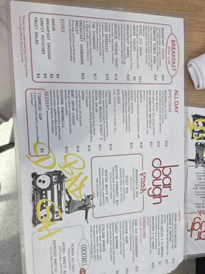 Menu photo 1 Bar Dough Denver, CO Menu photo 1 Bar Dough Denver, CO