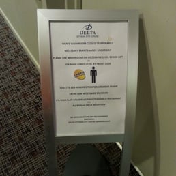 Being in a conference with 300+ in this hotel? Well, the management did not plan to have a working bathroom for such an event. Great. Being in a conference with 300+ in this hotel? Well, the management did not plan to have a working bathroom for such an event. Great.
