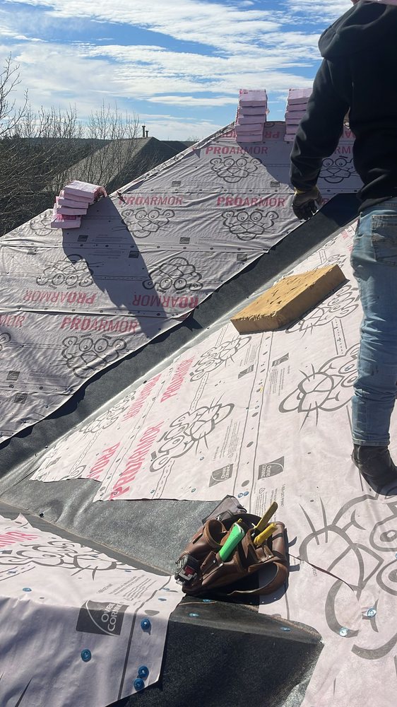 Slide of A Bee Roofer