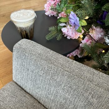 Cannonball Cafe - Seasonal cold brew with strawberry cupcake foam! I dream of this drink!!!! - Cafes Near Me - Boston, Massachusetts