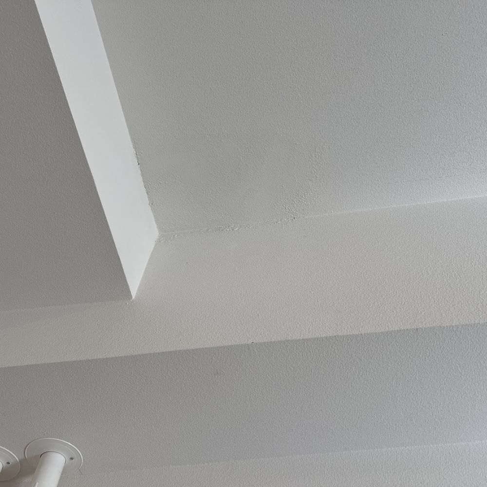 Handyman Daddy - garage ceiling after (only texture, no paint) - Painters Near Me Handyman Daddy - garage ceiling after (only texture, no paint) - Painters Near Me