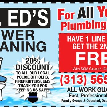 Mr Ed's Sewer Cleaning Service - Plumbing Near Me - Dearborn Heights, Michigan Mr Ed's Sewer Cleaning Service - Plumbing Near Me - Dearborn Heights, Michigan