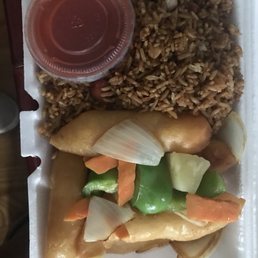 Sweet and sour chicken Sweet and sour chicken