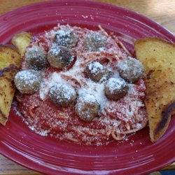 Larry's Beach Club - Spaghetti and Meatballs very good
