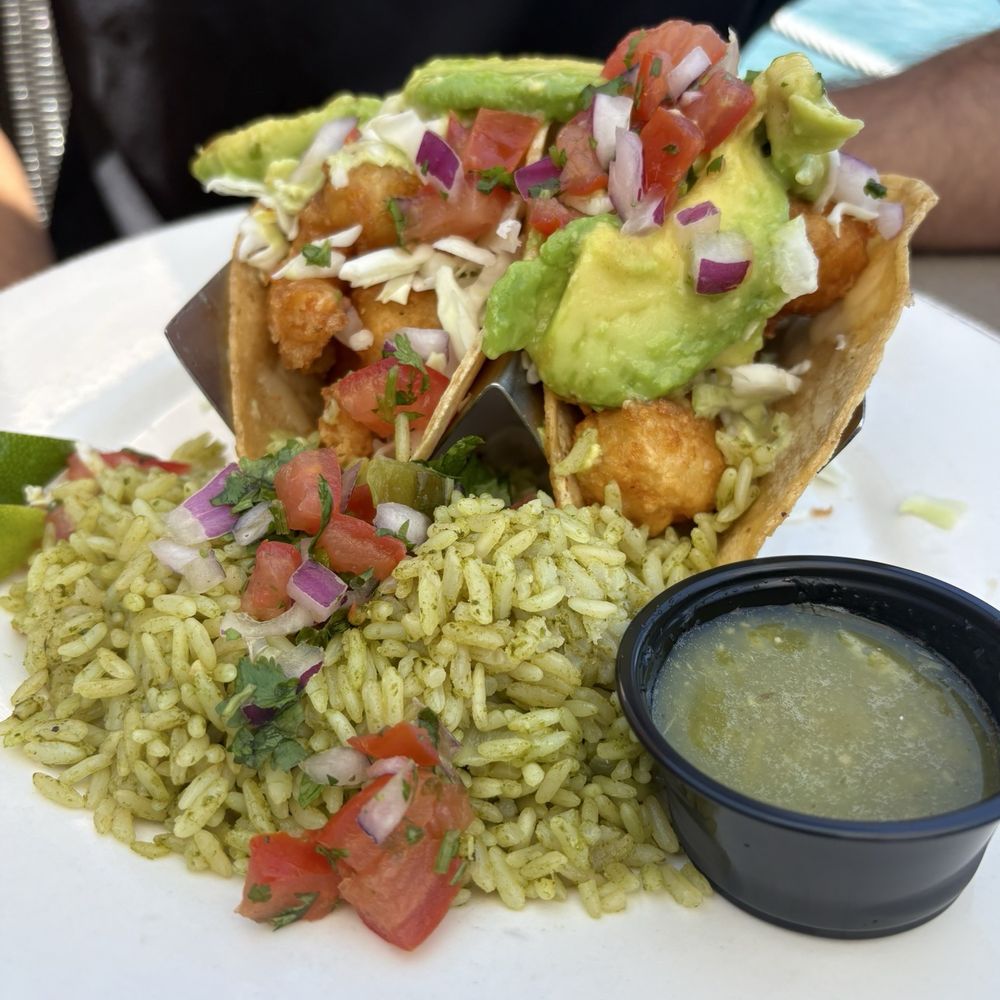 Bluewater Avalon - Shrimp tacos - Seafood Near Me - Avalon, California