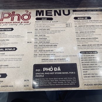 Pho Vietnam Soup & Sub - Noodles Near Me - Cambridge, Ontario