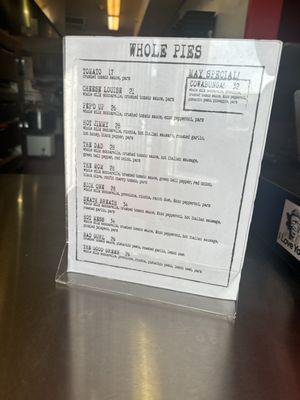 Menu photo 5 Little Dynamite Los Angeles, CA